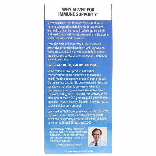 Bio-Active Silver, SVS